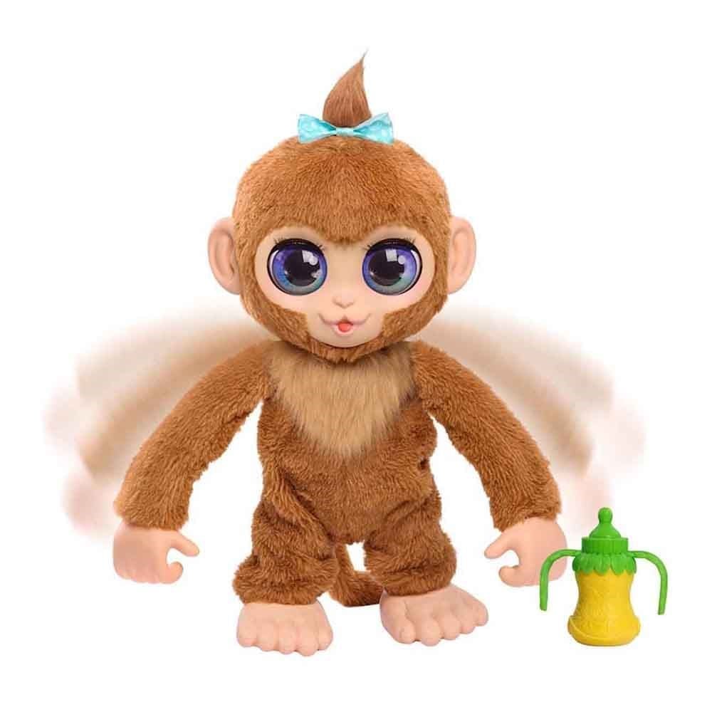 Giochi Sesli ve İnteraktif FurReal Yavru Maymun Fıstık 40 cm
