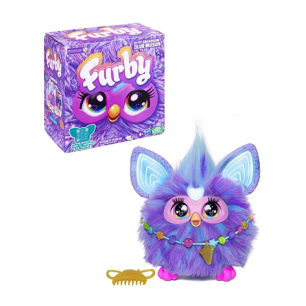 Hasbro Furby Mor İnterakti̇f Peluş