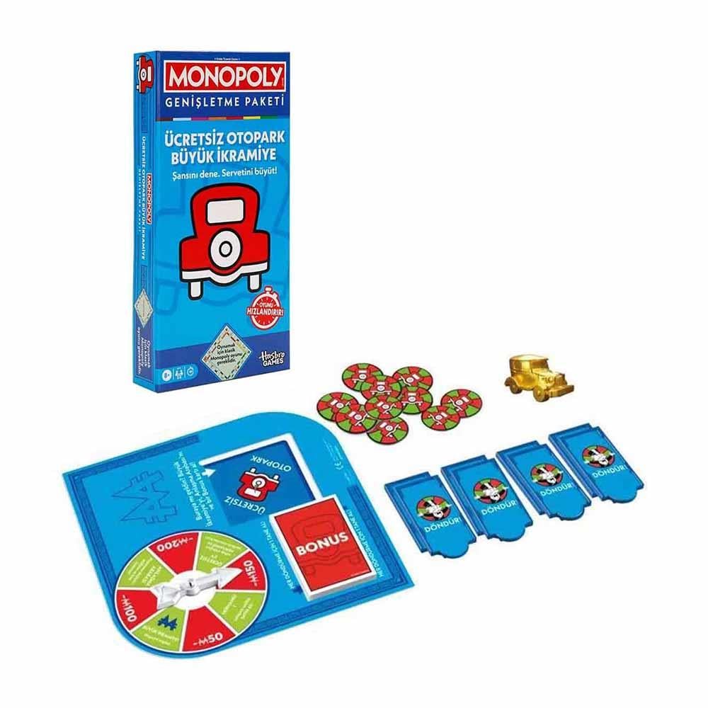 Monopoly Ücretsiz Otopark Büyük İkramiye Genişletme Paketi