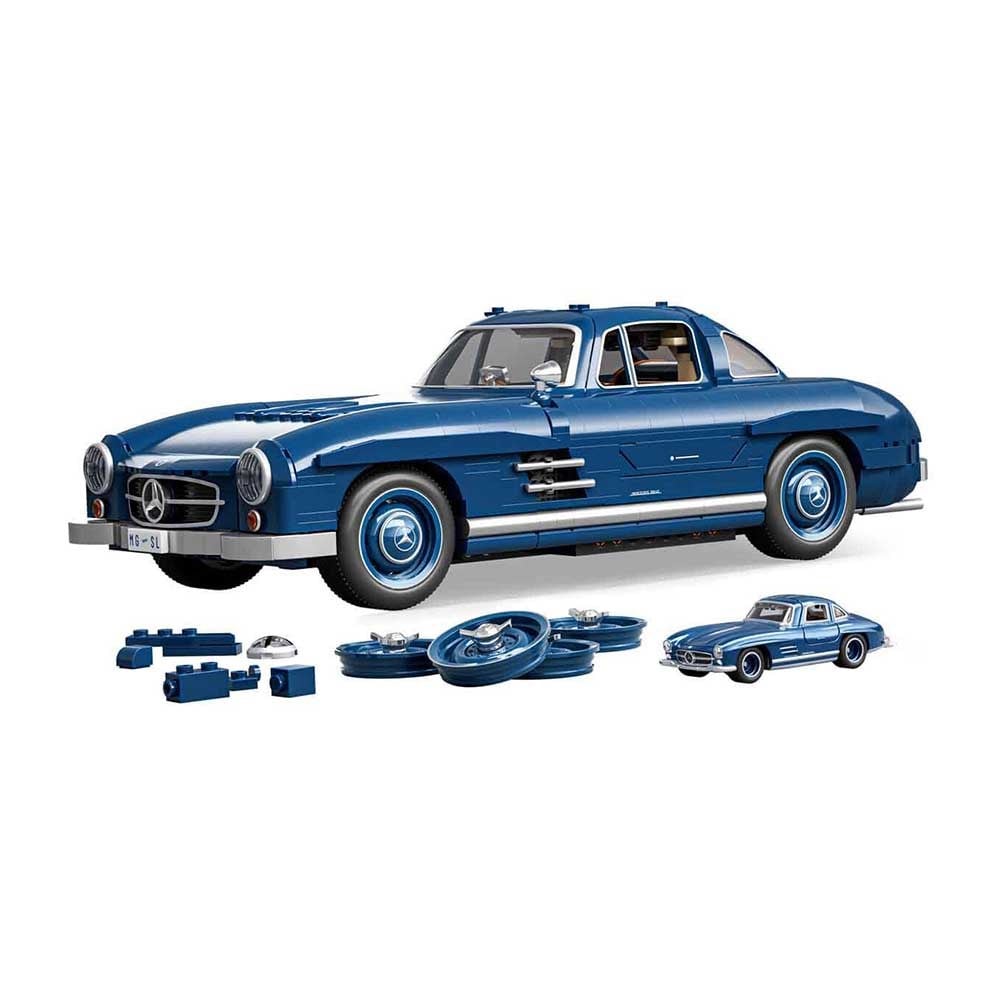 Hot Wheels Premium Serisi Mercedes-Benz 300 SL Araba Yapım Seti 1600 Parça