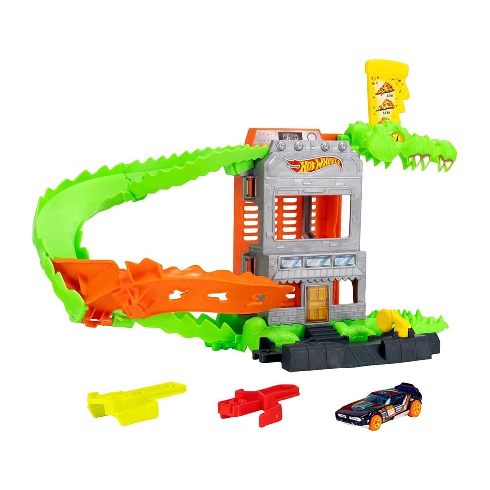 Hot Wheels Timsah Pizza Saldırısı Oyun Seti