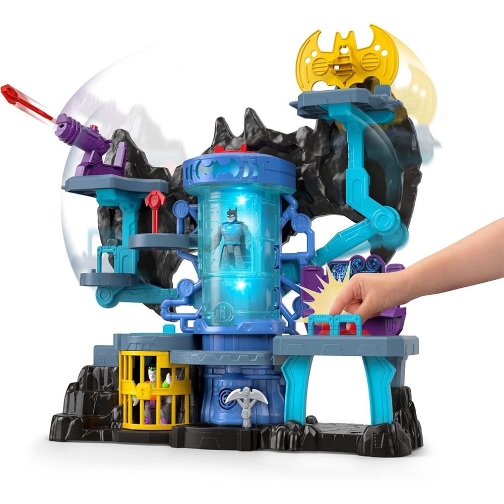 Imaginext DC Super Friends Bat-Tech Batcave Oyun Seti
