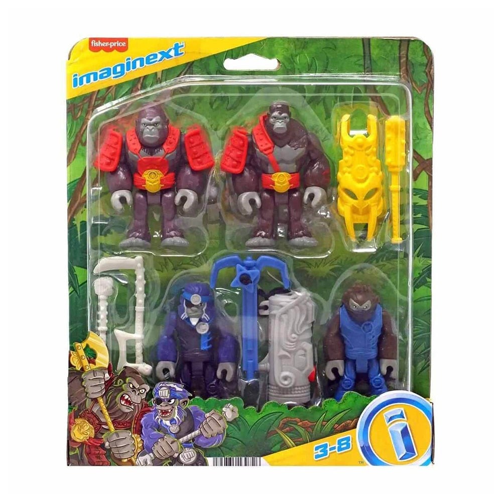 Imaginext Goril Komutan Maymun Ordusuna Karşı Aksiyon Figürü Seti