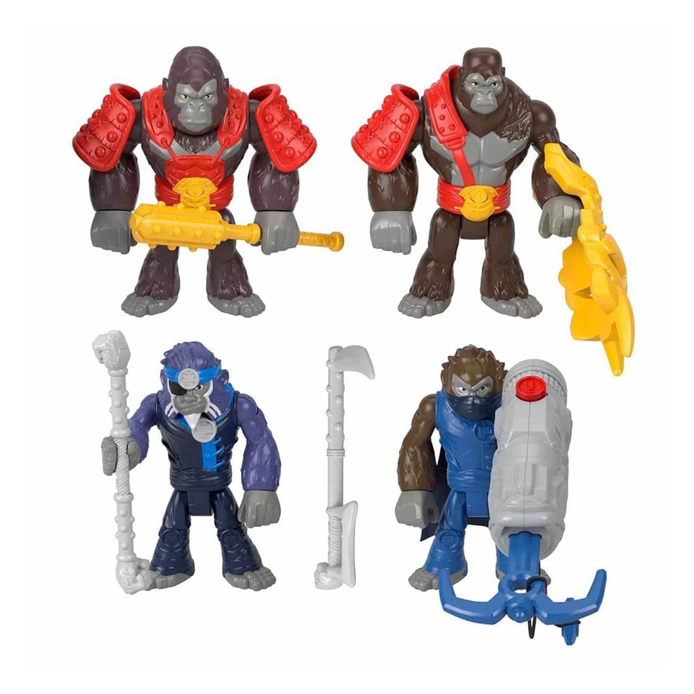 Imaginext Goril Komutan Maymun Ordusuna Karşı Aksiyon Figürü Seti