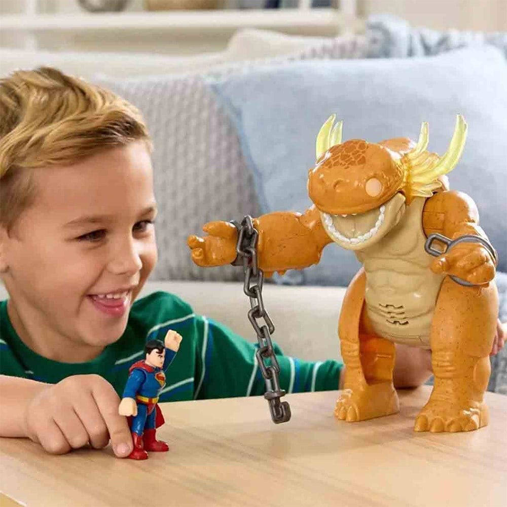 Imaginext Sesli ve Işıklı Superman Aksiyon Figürü Oyun Seti