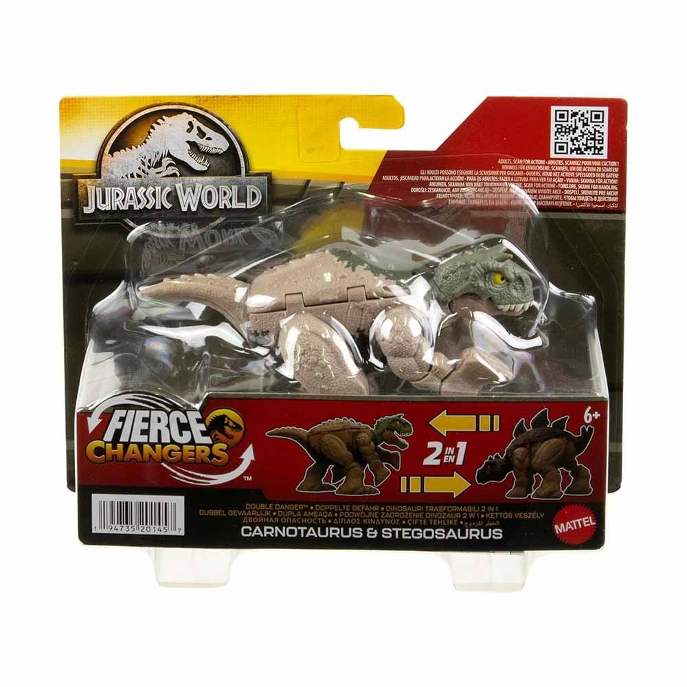 Mattel Jurassic World Değişim Seri Çifte Tehlikeli Dinozor