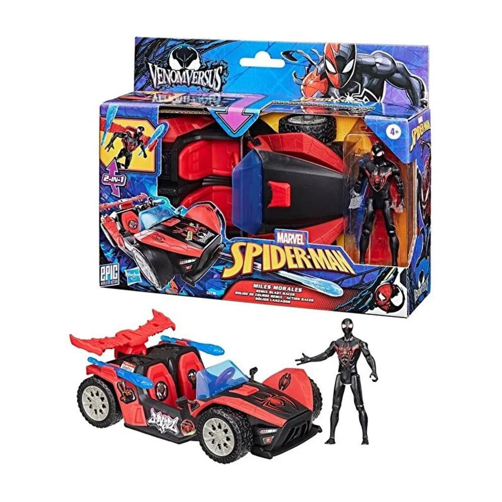 Marvel Spider-Man Venom Versus Miles Morales Remix Racer