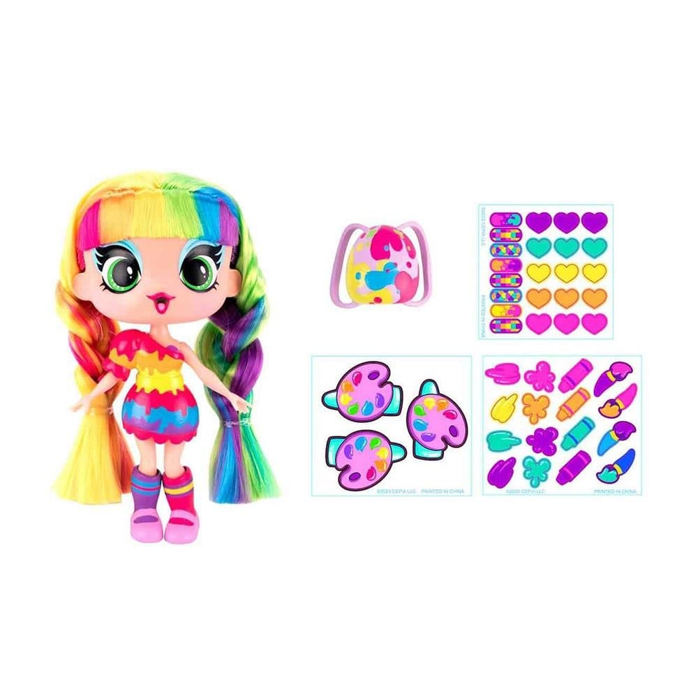 Decora Girlz 15 cm Moda Bebek ve Oyun Seti