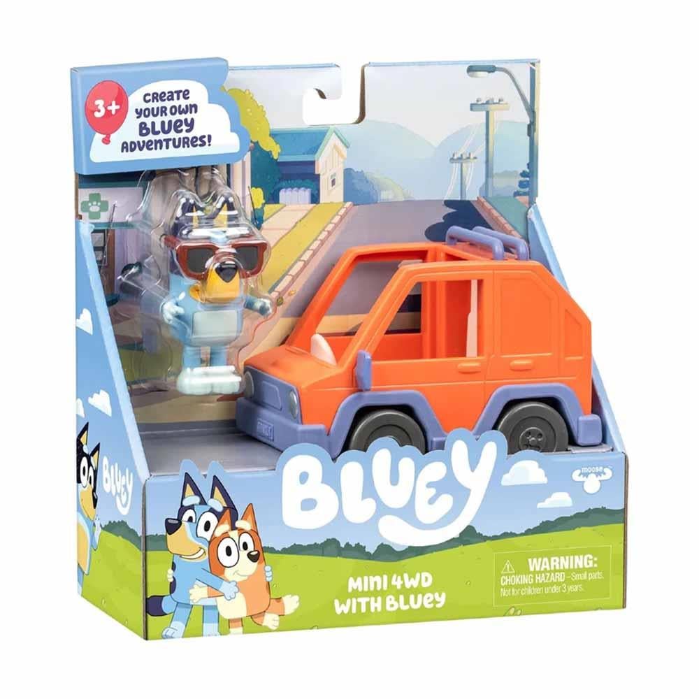 Neco Bluey 4x4 Araç ve Figür Set