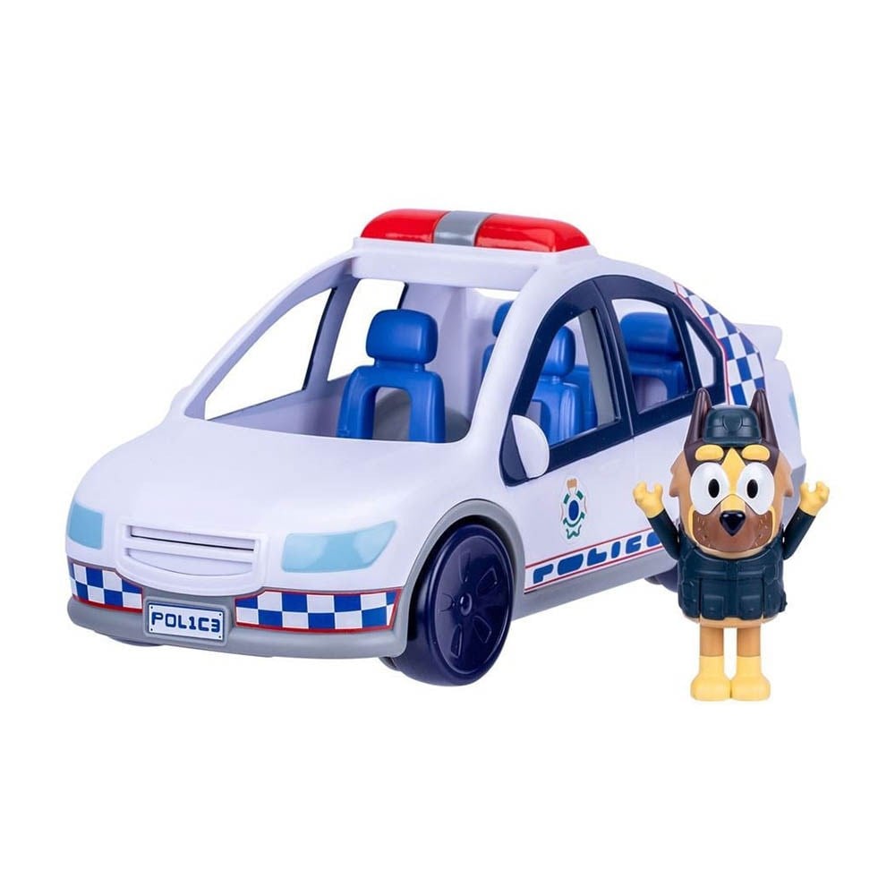 Neco Bluey Sesli ve Işıklı 1 Figürlü Polis Arabası