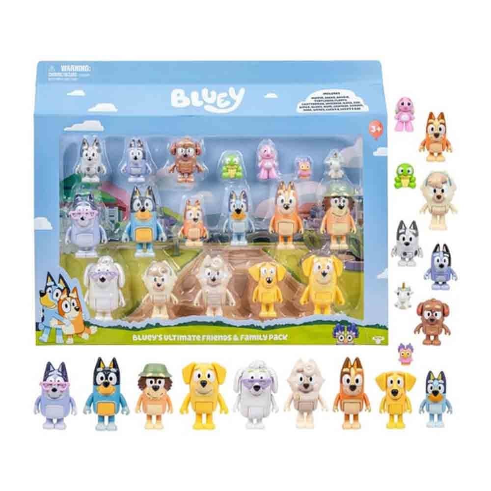 Neco Bluey Ultimate Aile ve Arkadaş 18li Figür Set