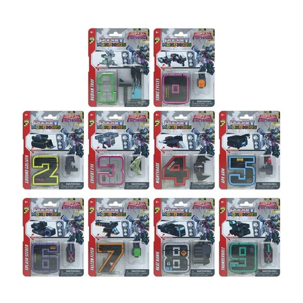 Pocket Morphers Seri 3 Digitron Aksesuarlı Seri
