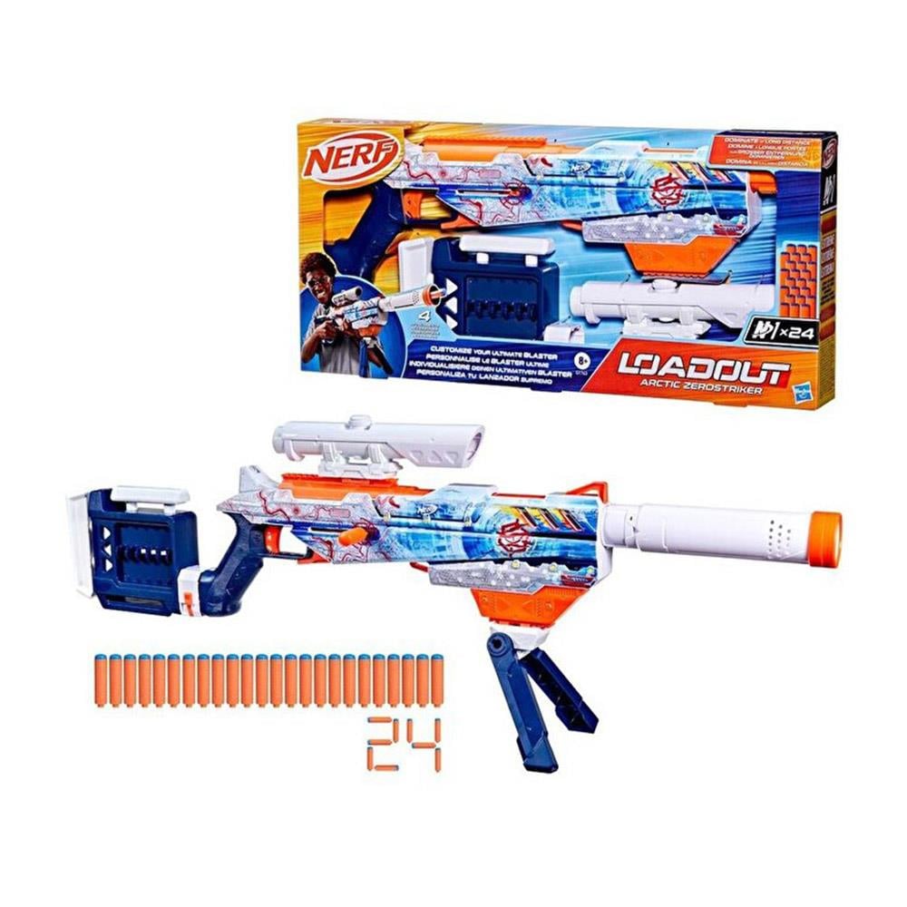 Nerf Loadout Artic Zerostriker