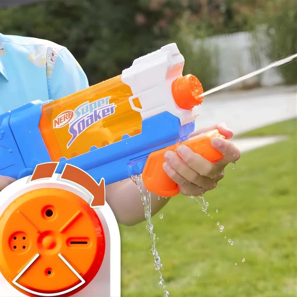 Nerf Süper Sağanak Çevirmeli Doldurucu Su Püskürtücül