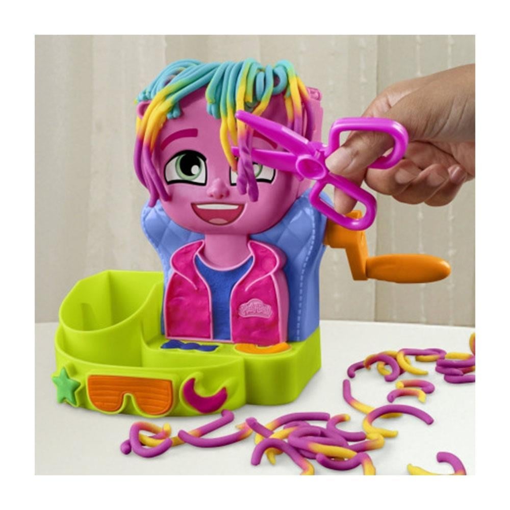 Play Doh Renkli Kuaför Salonu Hamur