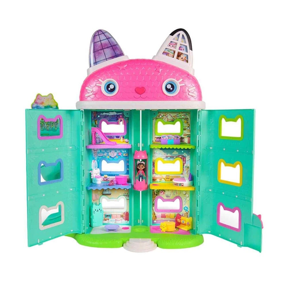 Gabbys Dollhouse Sesli ve Işıklı İnteraktif Oyun Evi 73 cm