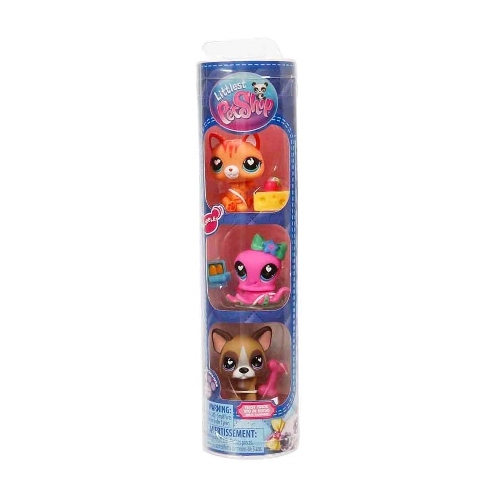 Littlest Pet Shop Minişler 3lü Figür Seti S4