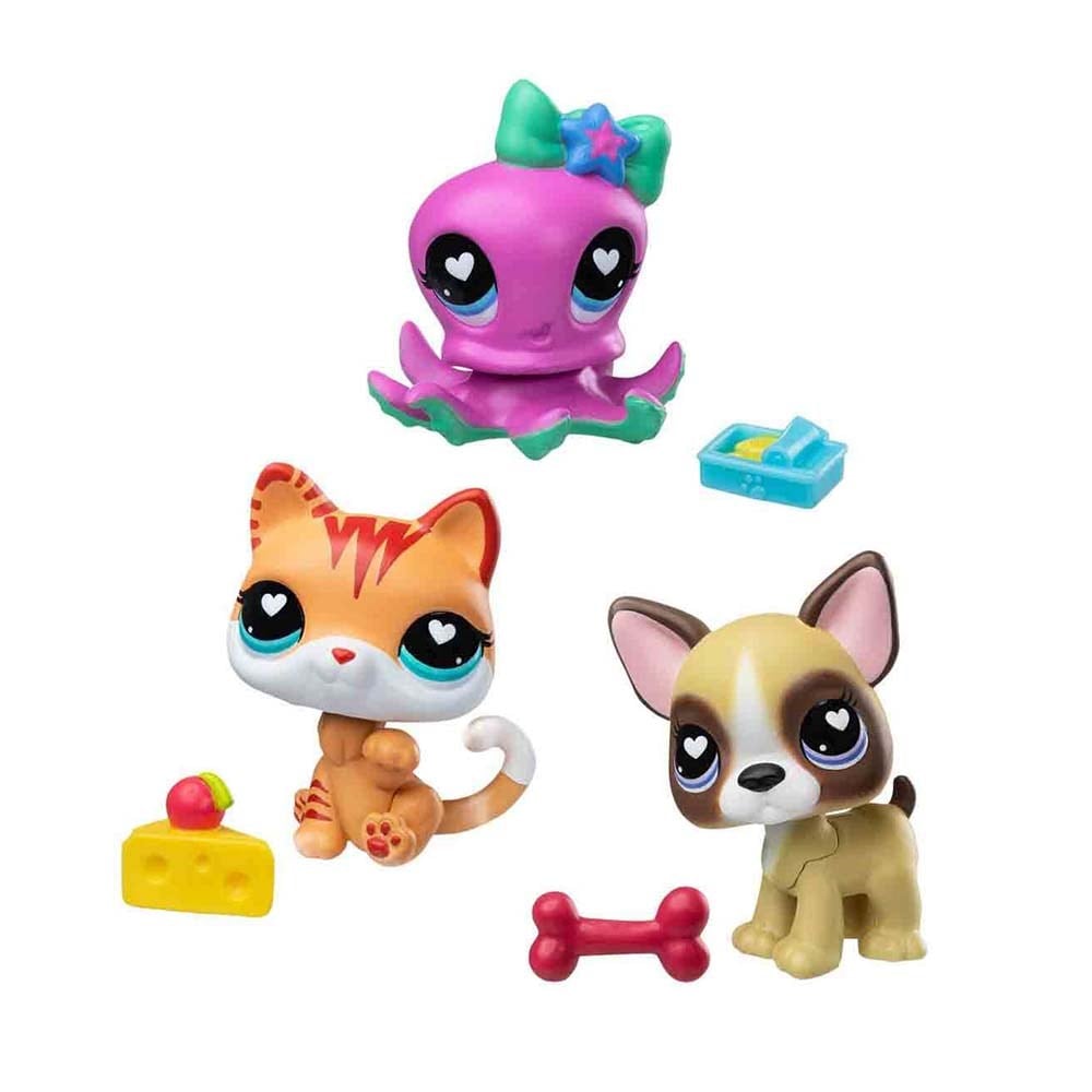 Littlest Pet Shop Minişler 3lü Figür Seti S4