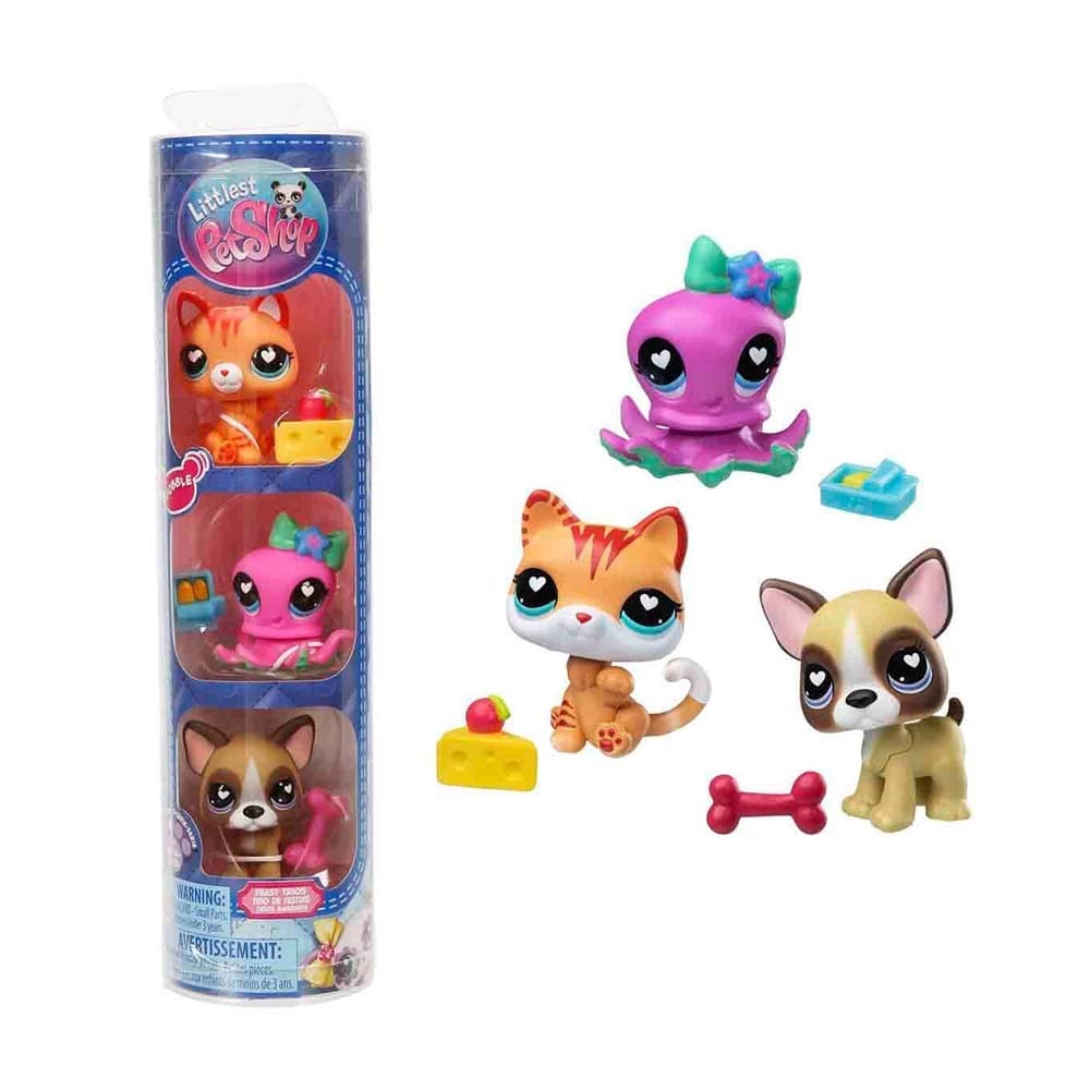 Littlest Pet Shop Minişler 3lü Figür Seti S4