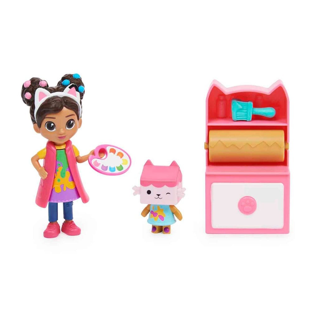 Sunman Gabbys Dollhouse Sanat Evi Stüdyosu Oyun Seti