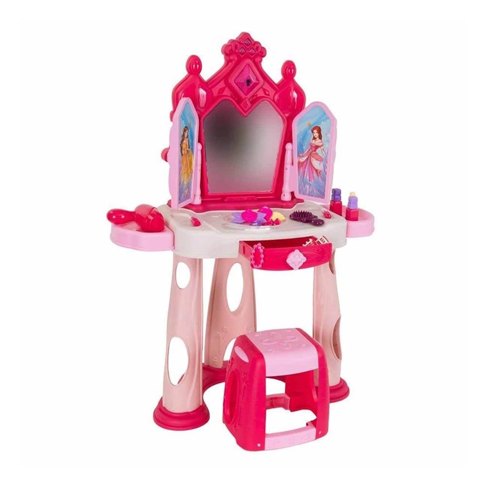 Sunman Pretty Pinky Işıklı ve Sesli Makyaj Masası Oyun Seti