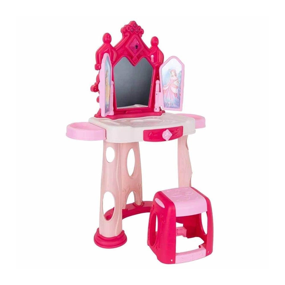 Sunman Pretty Pinky Işıklı ve Sesli Makyaj Masası Oyun Seti