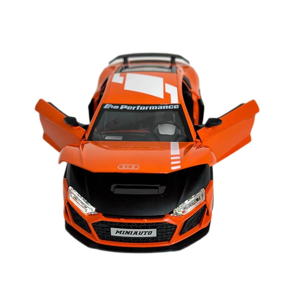 Kızılkaya 1:24 Audi R8 Işıklı ve Sesli Metal Araba