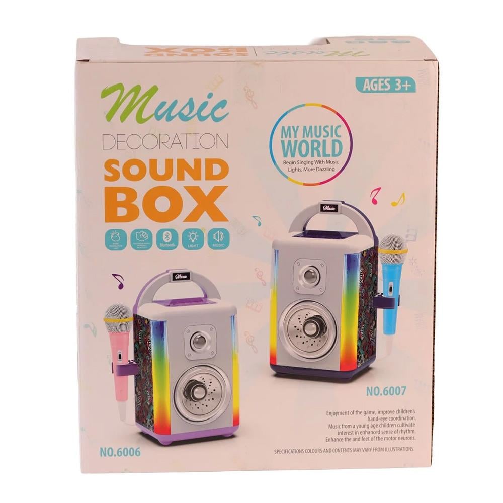Canem Kutulu Mikrofonlu Müzik Kutusu
