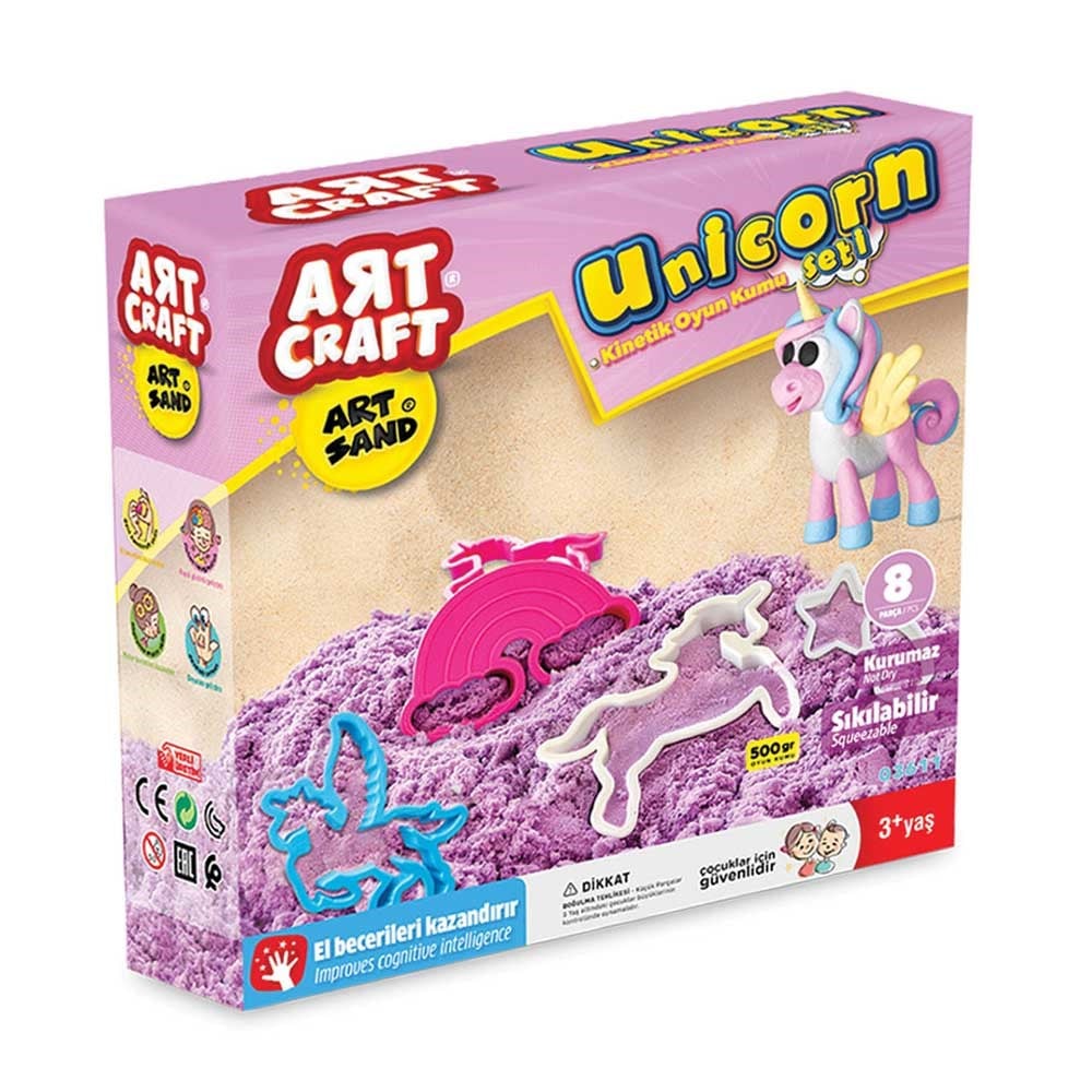 Dede 500 Gr Artsand Unicorn Kum Seti