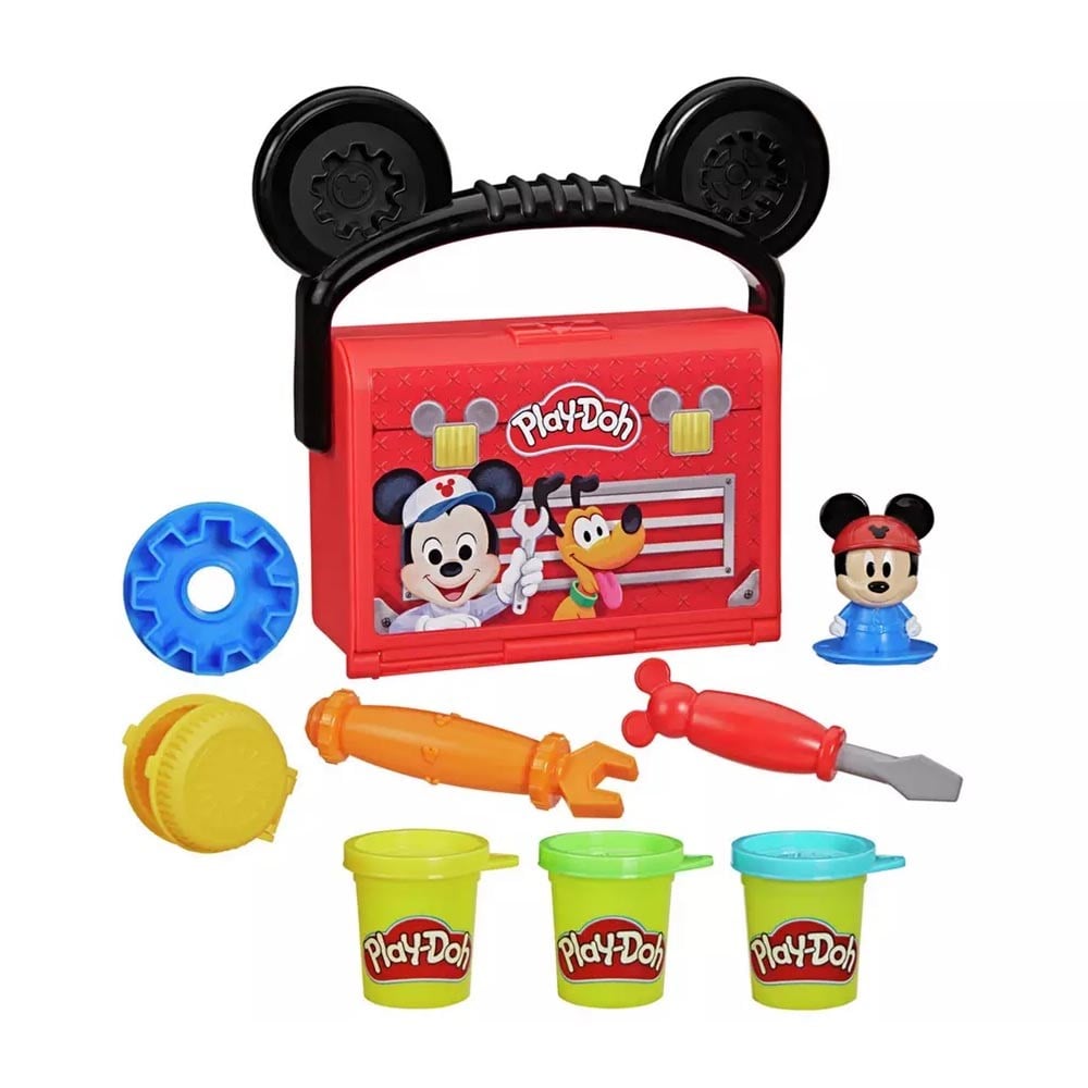 Play Doh Disney Junior Mickey Mouse On The Go Garage Oyun Hamuru Seti