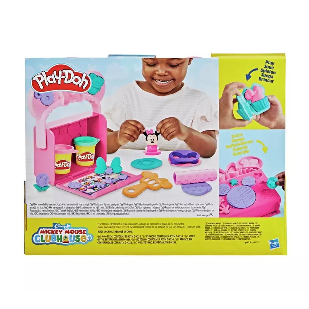 Play Doh Disney Junior Minnie Mouse On The Go Bakery Oyun Hamuru Seti