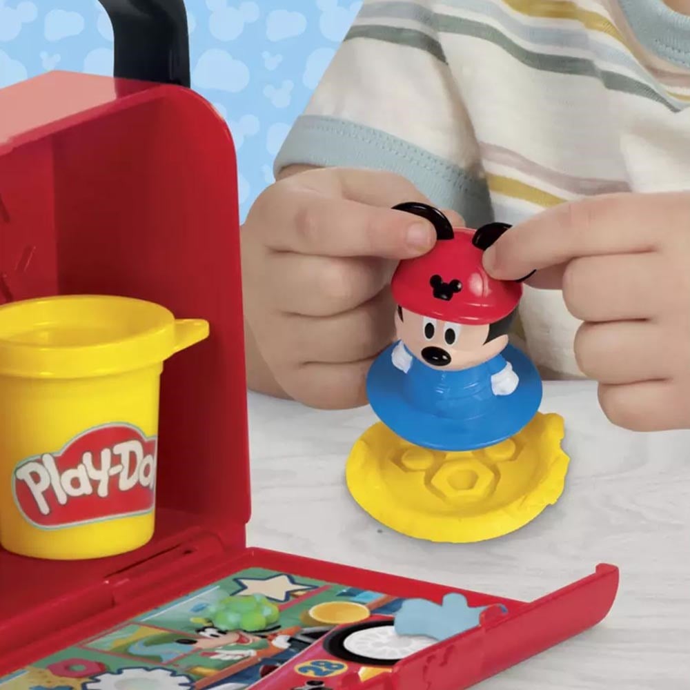 Play Doh Disney Junior Mickey Mouse On The Go Garage Oyun Hamuru Seti
