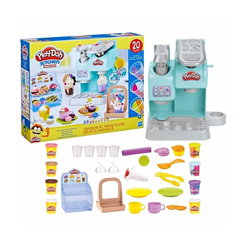 Play Doh Süper Renkli Kafe Set