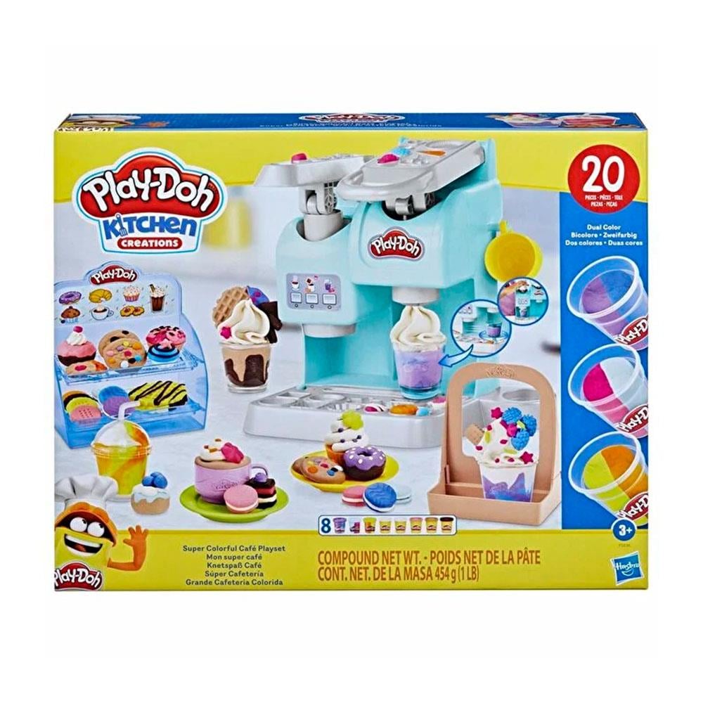 Play Doh Süper Renkli Kafe Set