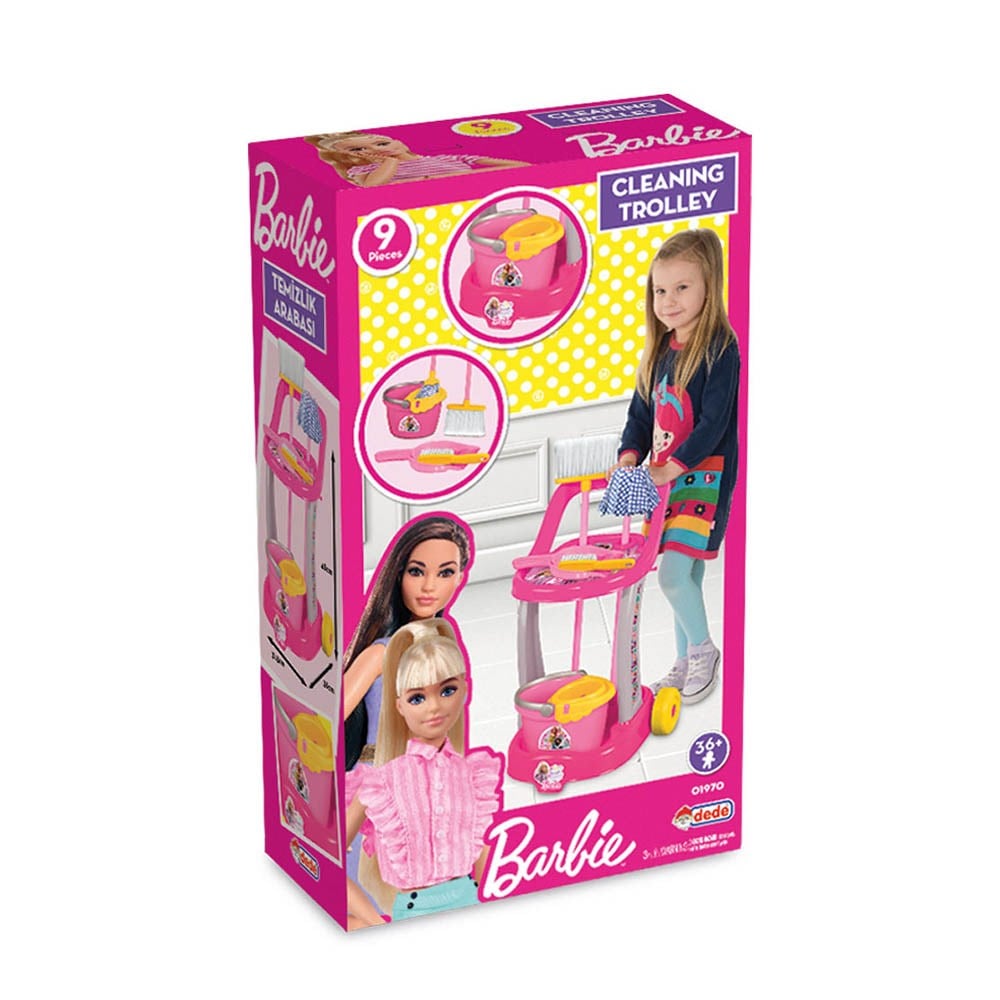 Barbie Temizlik Arabası
