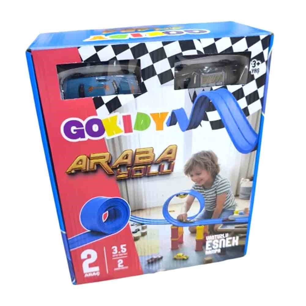 GokidyGokidy Araba Yarış Pisti 2 Arabalı