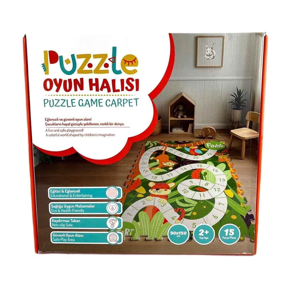 Matrax OyuncakMatrax Kutulu Puzzle Oyun Matı