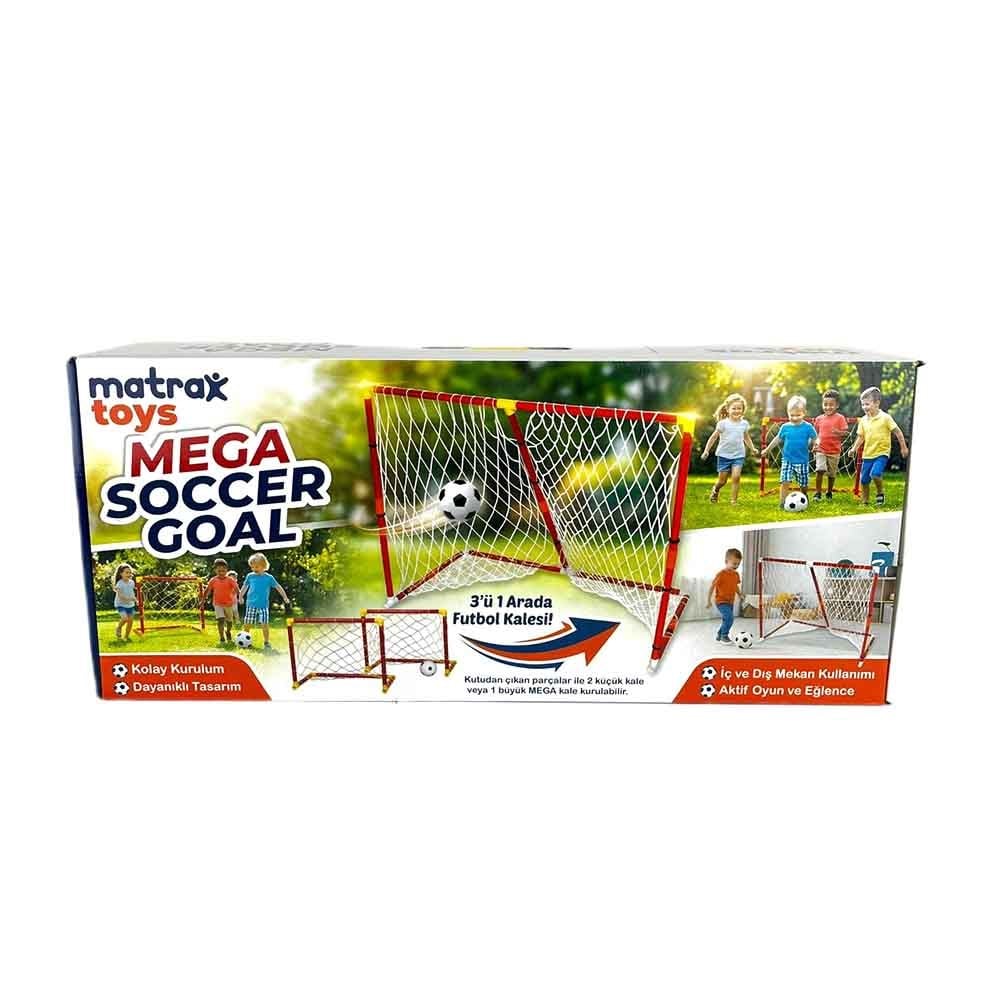Matrax OyuncakMatrax Mega Soccer Kale 3in1 Oyun Seti