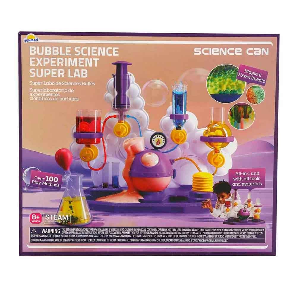 Sunman Bilim Set Süper Köpük Laboratuvarı 61 Parça