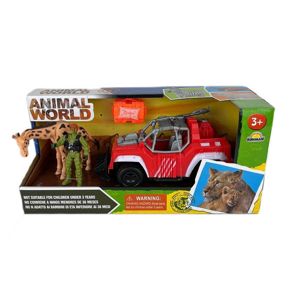Sunman Oyun Seti Animal World Safari