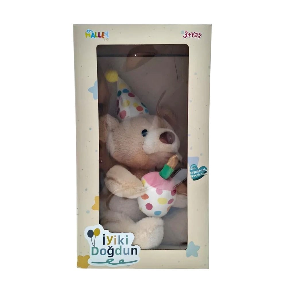 HalleyHalley 40 Cm Doğum Günü Ayısı