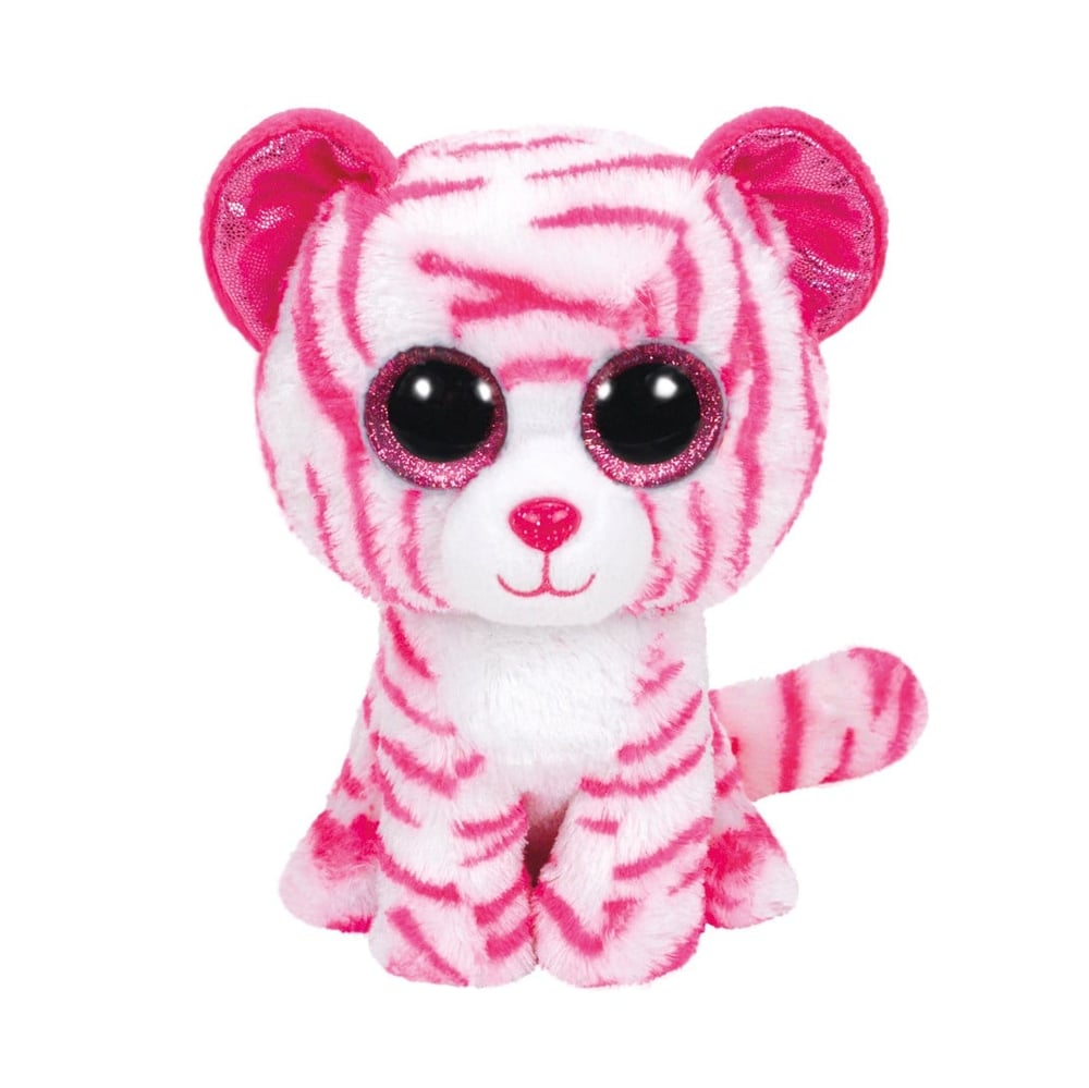 MegaTy Beanie Boos Asia Beyaz Kaplan Peluş 15 Cm
