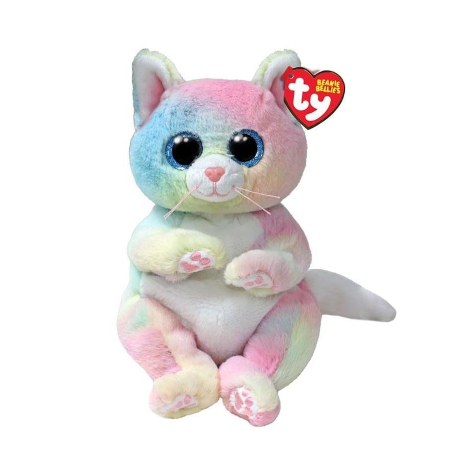 MegaTY Beanie Jenni Rainbow Cat 20 Cm
