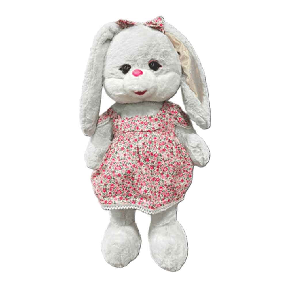 SelaySelay Peluş Tavşan 93 Cm Gri