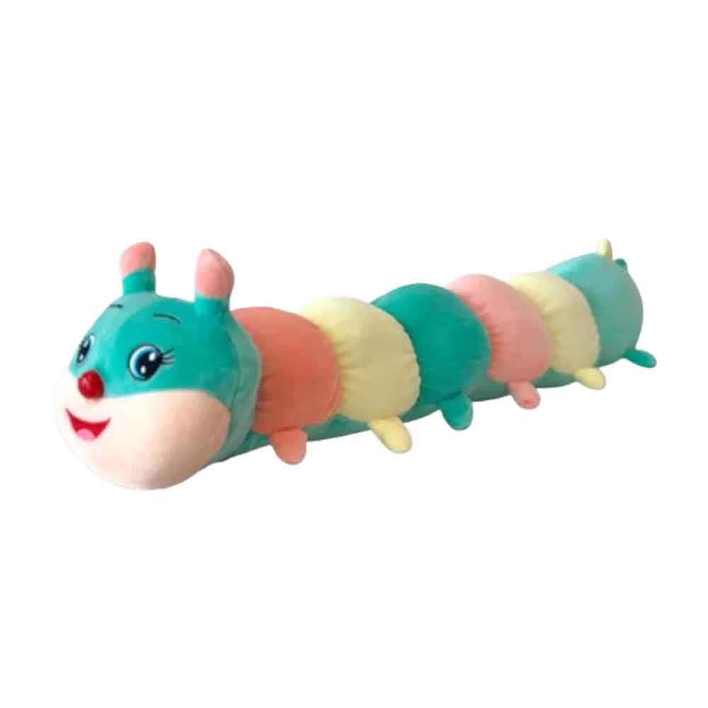 Selay Peluş Tırtıl 65 Cm Yeşil