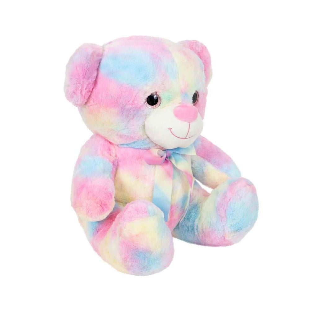 Sunman Peluş Ayı Rainbow 45 Cm Pembe