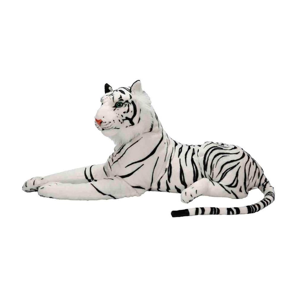Sunman Peluş Beyaz Kaplan 90 cm
