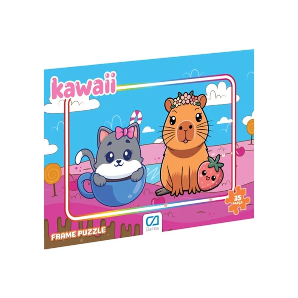 Ca Games Kawaıı Frame Puzzle 35 Parça