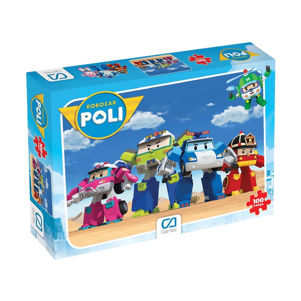 Ca GamesCa Games Robocar Poli Puzzle 100 Parça
