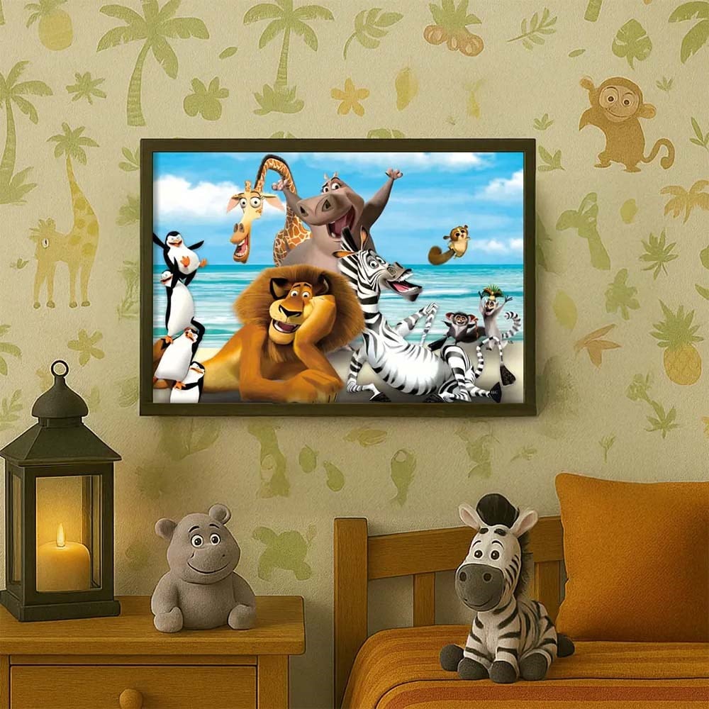 Ks Games Madagascar Puzzle 200 Parça